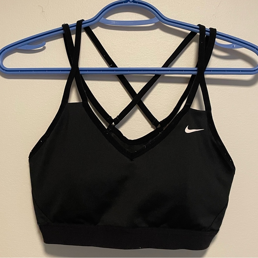 Nike Dry fit Women's Black Strappy Sports Bra